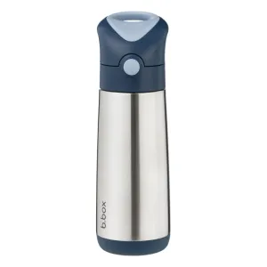 Ισοθερμικό παγούρι 500ml με καλαμάκι - midnight