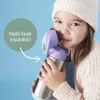 Ισοθερμικό παγούρι 500ml με καλαμάκι - midnight