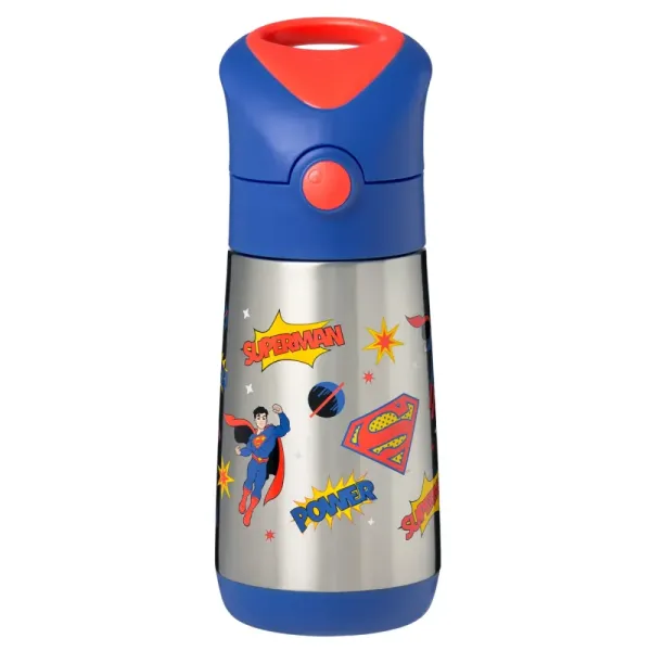 Superman Ισοθερμικό παγούρι 350ml με καλαμάκι