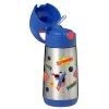 Superman Ισοθερμικό παγούρι 350ml με καλαμάκι
