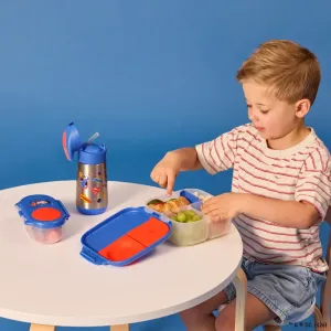 Superman Ισοθερμικό παγούρι 350ml με καλαμάκι