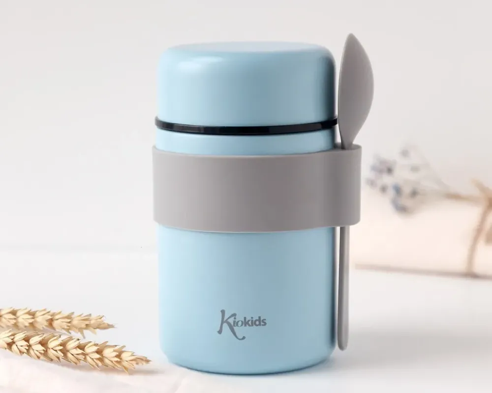 KIOKIDS ΘΕΡΜΟΔΟΧΕΙΟ ΦΑΓΗΤΟΥ 500ml ΣΙΕΛ ΜΕ ΚΟΥΤΑΛΑΚΙ