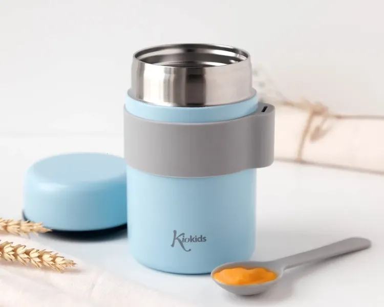 KIOKIDS ΘΕΡΜΟΔΟΧΕΙΟ ΦΑΓΗΤΟΥ 500ml ΣΙΕΛ ΜΕ ΚΟΥΤΑΛΑΚΙ