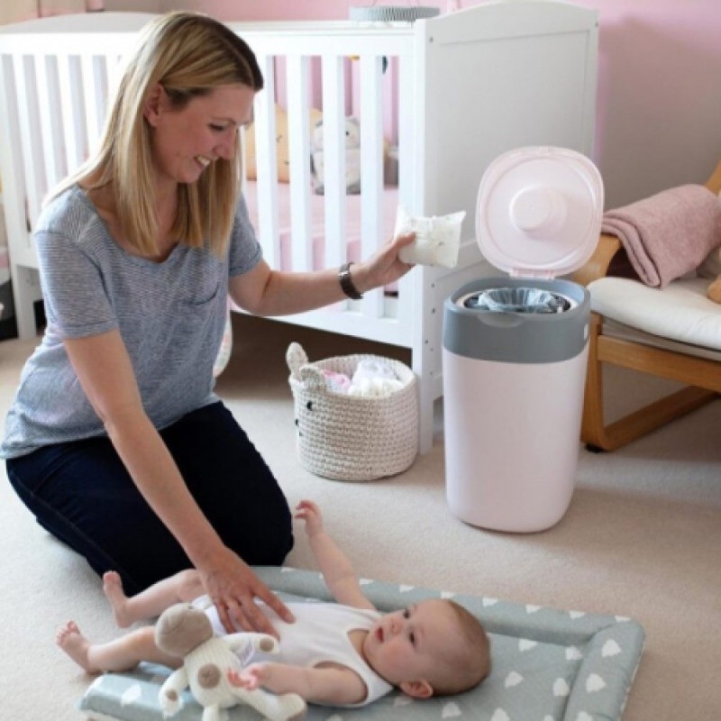 TT TWIST & CLICK GENTLE PINK ΚΑΔΟΣ ΑΠΟΡΡΙΨΗΣ ΠΑΝΑΣ ΡΟΖ