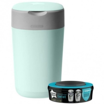 TT TWIST & CLICK GREEN ΚΑΔΟΣ ΑΠΟΡΡΙΨΗΣ ΠΑΝΑΣ ΠΡΑΣΙΝΟ TT TWIST & CLICK GREEN ΚΑΔΟΣ ΑΠΟΡΡΙΨΗΣ ΠΑΝΑΣ ΠΡΑΣΙΝΟ