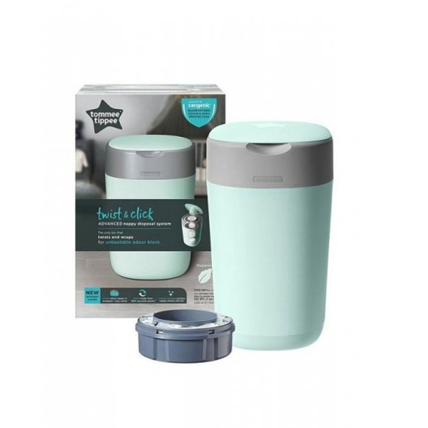 TT TWIST & CLICK GREEN ΚΑΔΟΣ ΑΠΟΡΡΙΨΗΣ ΠΑΝΑΣ ΠΡΑΣΙΝΟ
