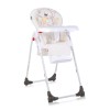 DULCE WHITE TEDDY BEAR HIGH CHAIR ΚΑΡΕΚΛΑ ΦΑΓΗΤΟΥ