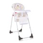 DULCE WHITE TEDDY BEAR HIGH CHAIR ΚΑΡΕΚΛΑ ΦΑΓΗΤΟΥ