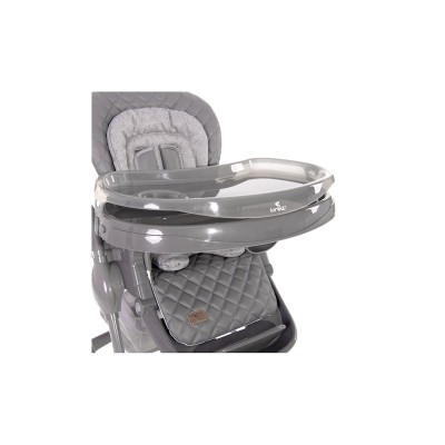 BELLISSIMO ALMOND BEIGE PU LEATHER HIGH CHAIR ΚΑΡΕΚΛΑ ΦΑΓΗΤΟΥ