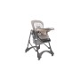 BELLISSIMO ALMOND BEIGE PU LEATHER HIGH CHAIR ΚΑΡΕΚΛΑ ΦΑΓΗΤΟΥ