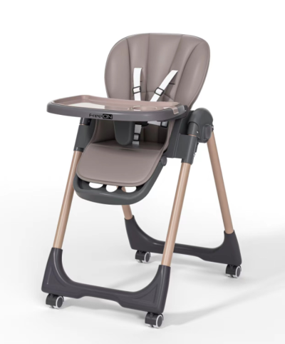 FREE ON KAI BROWN HIGH CHAIR ΚΑΡΕΚΛΑ ΦΑΓΗΤΟΥ