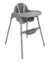 JAMMY GREY 2in1 HIGHCHAIR ΚΑΡΕΚΛΑ ΦΑΓΗΤΟΥ