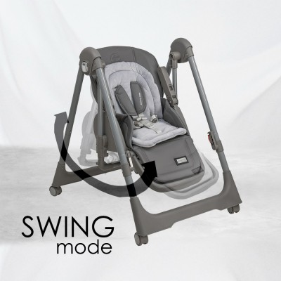 ΚΑΡΕΚΛΑΚΙ ΦΑΓΗΤΟΥ NUOVO 2IN1 GREY 186