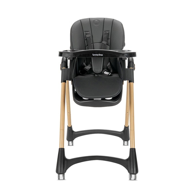 ΚΑΡΕΚΛΑ ΦΑΓΗΤΟΥ  TUMMY TIME BLACK/wooden effect