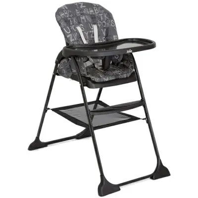 Καρέκλα Φαγητού Joie Mimzy Snacker ABC Charcoal
