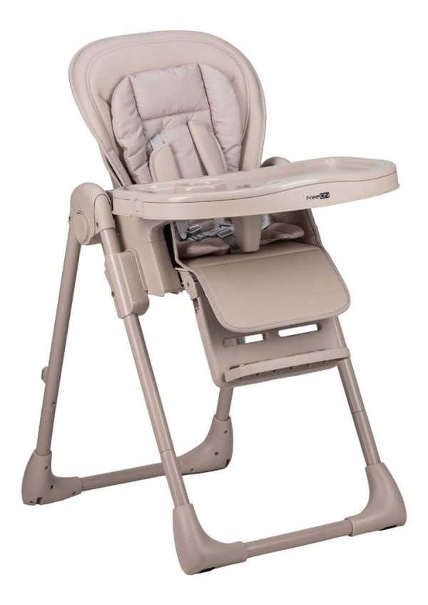 Κάθισμα φαγητού Lan 0+ με μπαρα παιχνιδιού Beige