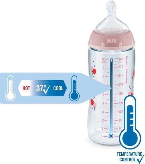 NUK ΜΠΙΜΠΕΡΟ PP 300ml ΣΙΛ/ΝΗΣ 2 TEMPERATURE CONTROL FIRST CHOICE NUK ΜΠΙΜΠΕΡΟ PP 300ml ΣΙΛ/ΝΗΣ 2 TEMPERATURE CONTROL FIRST CHOICE