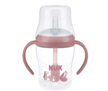 ΜΠΙΜΠΕΡΟ PERFECT ΜATCH PP 150ml  BEAR ΕΚΠΑΙΔ. ΜΕ ΚΑΛΑΜΑΚΙ ΣΙΛ 2 ΛΑΒΕΣ