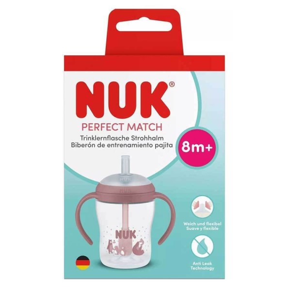 ΜΠΙΜΠΕΡΟ PERFECT ΜATCH PP 150ml  BEAR ΕΚΠΑΙΔ. ΜΕ ΚΑΛΑΜΑΚΙ ΣΙΛ 2 ΛΑΒΕΣ