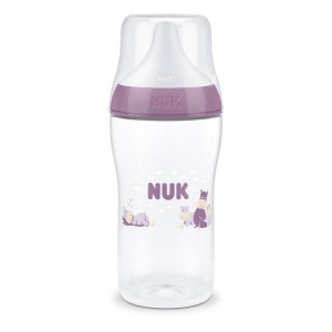 NUK ΜΠΙΜΠΕΡΟ PERFECT MATCH PP 260ml  TEMP.CONTROL HIPPO
