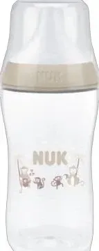 NUK ΜΠΙΜΠΕΡΟ PERFECT MATCH PP 260ml TEMP.CONTROL MONKEY