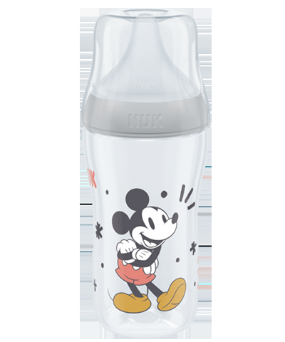 Μπιμπερό Πλαστικό Perfect Match PP 260ml Mickey Temperature Control