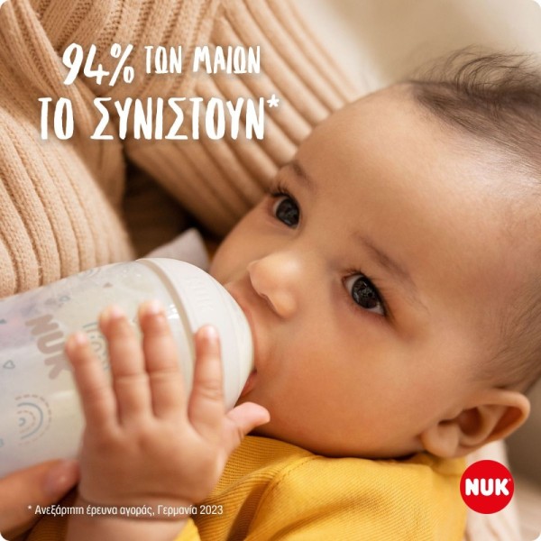 Μπιμπερό Πλαστικό Perfect Match PP 260ml Mickey Temperature Control