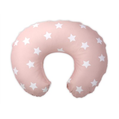 NURSING PILLOW HAPPY STARS PALE BLUSH ΜΑΞΙΛΑΡΙ ΘΗΛΑΣΜΟΥ