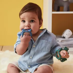 B.BOX WRIST TEETHER FOX LULLABY BLUE ΒΡΑΧΙΟΛΙ ΟΔΟΝΤΟΦΥΙΑΣ