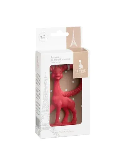 Σόφι Κρίκος οδοντοφυϊας Βανίλια Κόκκινο