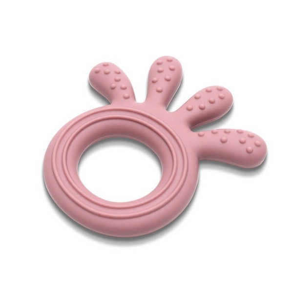 Μασητικο Σιλικονης Χταποδι pink