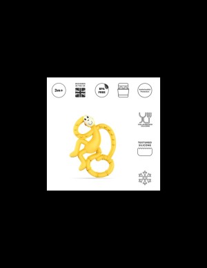 MONKEY TEETHER - YELLOW