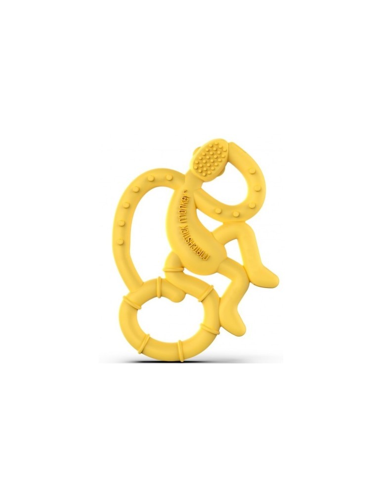 MONKEY TEETHER - YELLOW