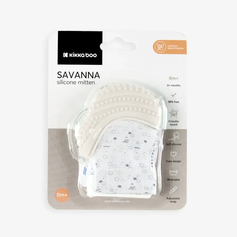 Γαντάκι σιλικόνης Savanna Γκρι