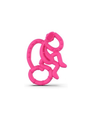 MINI MONKEY TEETHER - PINK