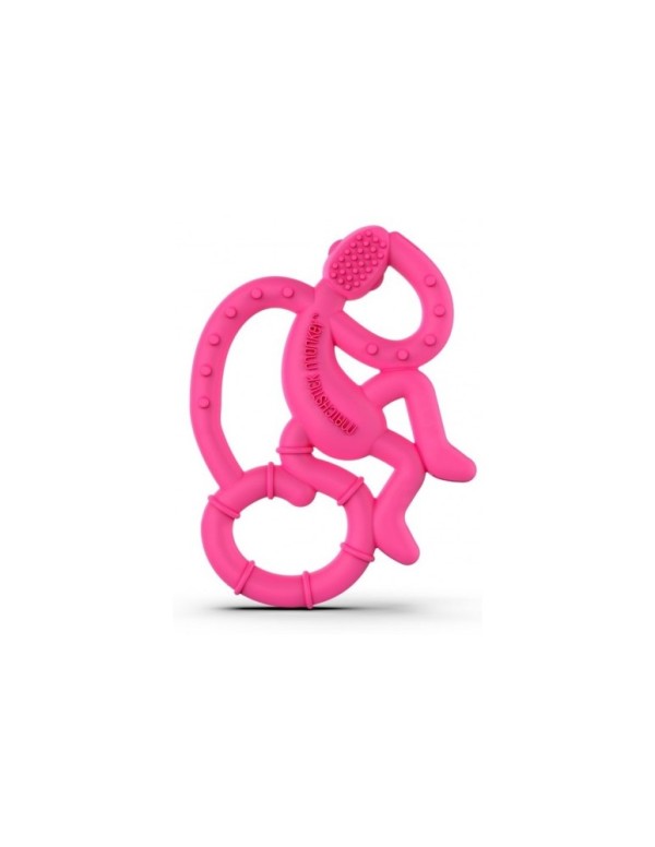 MINI MONKEY TEETHER - PINK