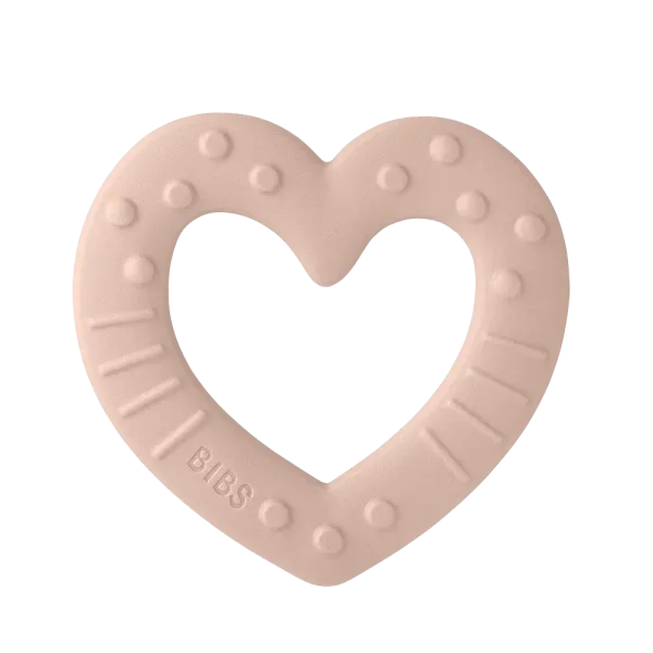 BIBS BITIE HEART BLUSH BIBS BITIE HEART BLUSH