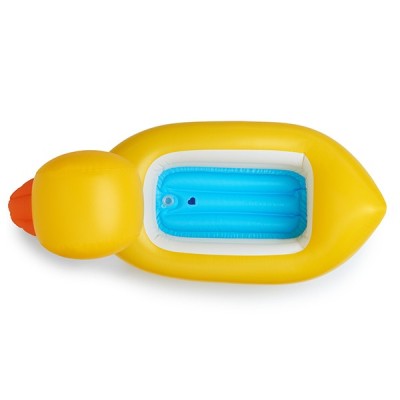 White Hot Inflatable Safety Duck Bath ΦΟΥΣΚΩΤΟ ΜΠΑΝΙΟ ΠΑΠΙΑ Munc