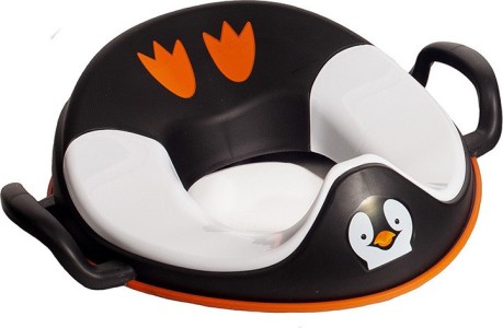 Μy Little Trainer Seat - Εκπαιδευτικό κάθισμα - Πιγκουϊνάκι άσπρο/μαύρο