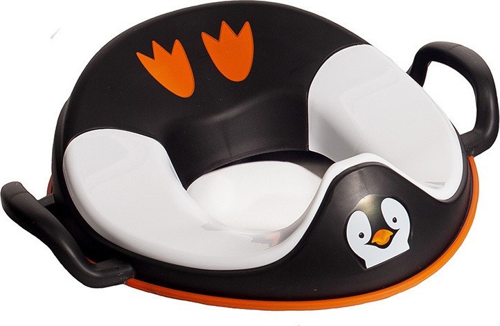 Μy Little Trainer Seat - Εκπαιδευτικό κάθισμα - Πιγκουϊνάκι άσπρο/μαύρο
