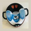 Μy Little Trainer Seat - Εκπαιδευτικό κάθισμα - Πιγκουϊνάκι άσπρο/μαύρο