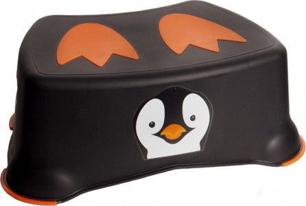 My Little Step Stool - Εκπαιδευτικό σκαλοπατάκι / Πιγκουϊνάκι μαύρο