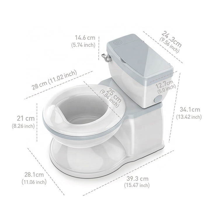 POTTY WISE GREY ΓΙΟΓΙΟ BABYWISE