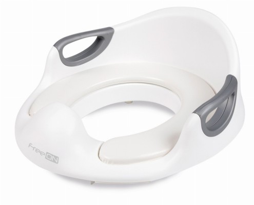 FreeON Κάθισμα Τουαλέτας Με Πλάτη, Λευκό