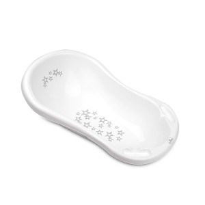 ΜΠΑΝΙΕΡΑ 84cm  little stars white50x70 εκ.