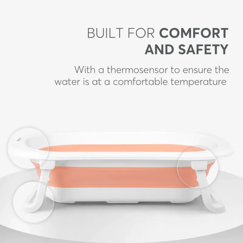 Πτυσσόμενη μπανιέρα Fiji Ροζ