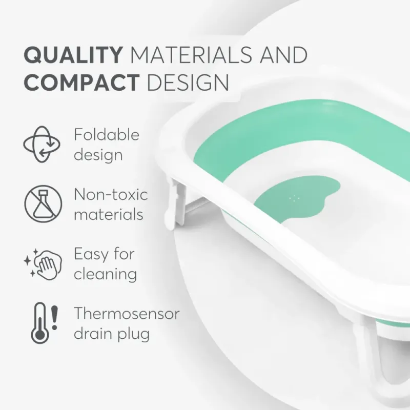 Πτυσσόμενη μπανιέρα Fiji Μέντα