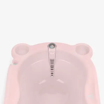 Kai Βρεφική μπανιέρα 81 x 46 εκ. Θερμόμετρο Γλίστρα Θήκες Pink 31402010013