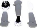 ΣΕΤ ΚΟΥΤΑΛΙ/ΠΙΡΟΥΝΙ/ΜΑΧΑΙΡΙ GREY CUTLERY SET
