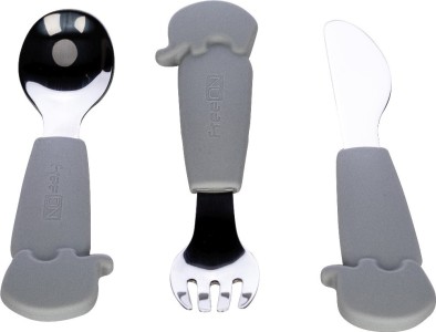 ΣΕΤ ΚΟΥΤΑΛΙ/ΠΙΡΟΥΝΙ/ΜΑΧΑΙΡΙ GREY CUTLERY SET
